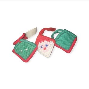 Festive Knit Christmas Ornaments